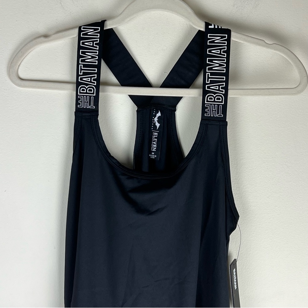 EleVen By Venus Williams | Batman Fighter Tennis Pickleball Tank Top Black | M - Picture 3 of 9